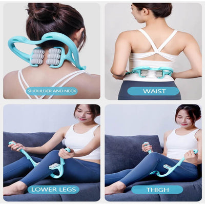 NeckSaver™ Six Wheel Adjustable Neck Massager